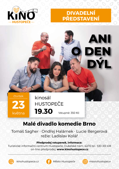 Plakát události Ani o den dýl