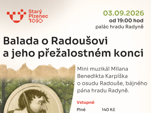 Plakát události Balada o Radoušovi a jeho přežalostném konci