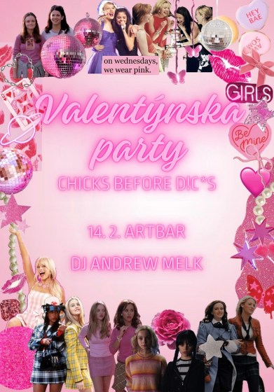 Plakát události Valentýnská party