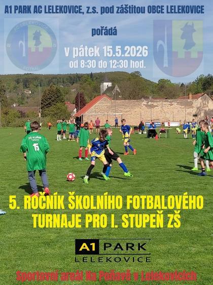 Plakát události Školní forbalový turnaj, Lelekovice
