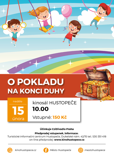 Plakát události O pokladu na konci duhy
