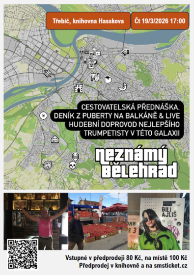 Plakát události Neznámý Bělehrad / Daniel Sywala & Nicholas Roy Arthofer