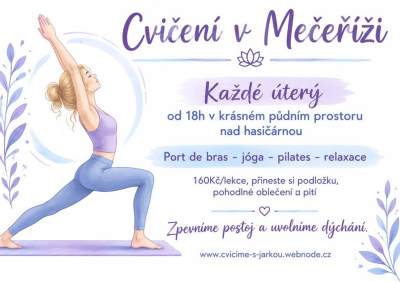 Plakát události Cvičení v Mečeříži