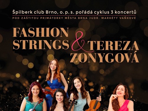 Plakát události Abonmá druhé 2 koncerty: Fashion Strings & Tereza Zonygová