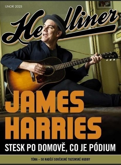Plakát události James Harries & Band (GB)