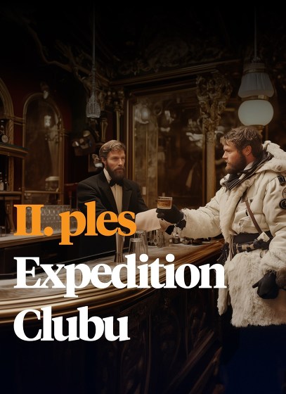 Plakát události II. ples Expedition Clubu
