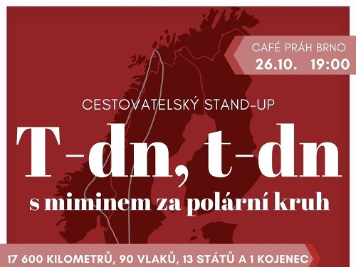 Plakát události 17 600 km vlakem s miminem za polární kruh