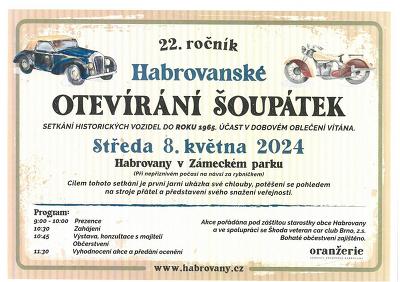 Plakát události Habrovanské otevírání šoupátek