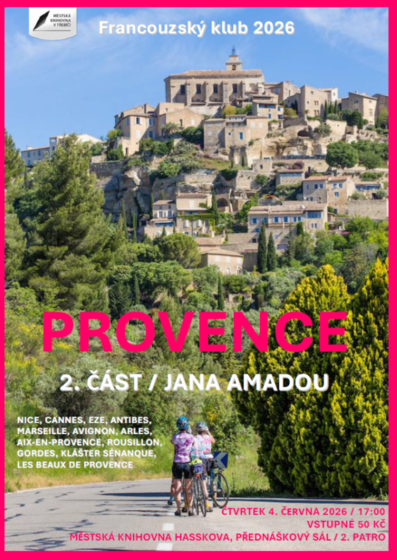 Plakát události Francouzský klub 2026 / Provence 2 / Jana Amadou