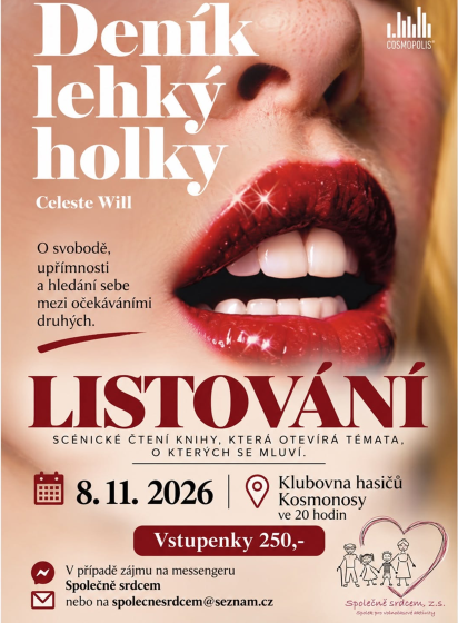 Plakát události Deník lehký holky - Celesti Will