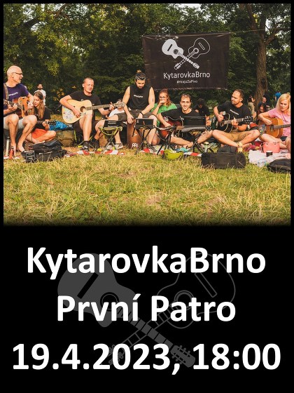 Plakát události KytarovkaBrno v Prvním Patře