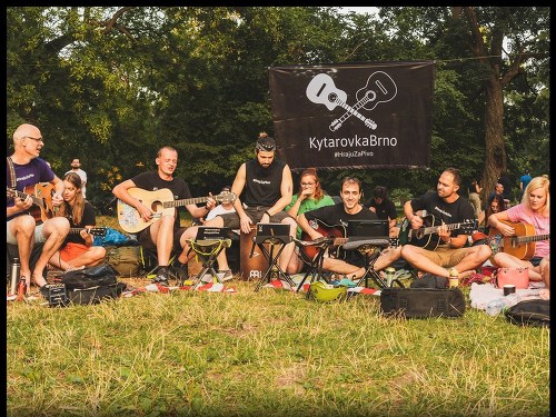 Plakát události KytarovkaBrno v Prvním Patře