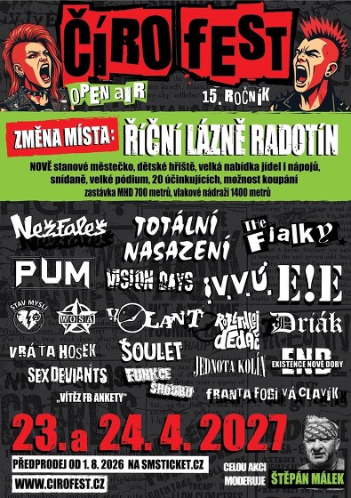 Plakát události Číro Fest 2027
