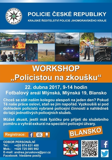 Plakát události Policistou na zkoušku