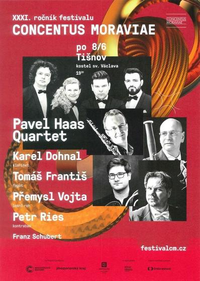 Plakát události XXXI. ročník festivalu Concentus Moraviae