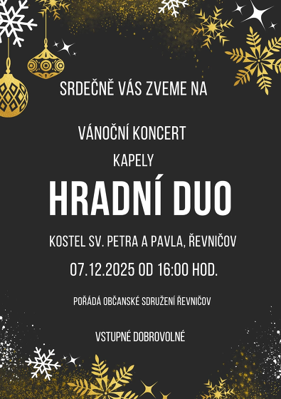 Plakát události Hradní Duo koncert