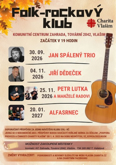 Plakát události Folk-rockový klub