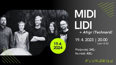 Plakát události Koncert Midi Lidi