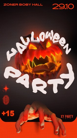Plakát události Halloween Party | BobyHall | VIP Vstupenky