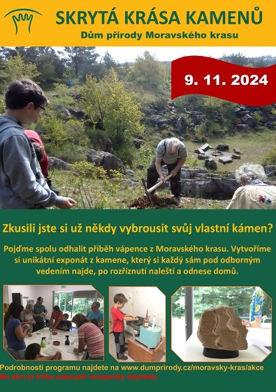 Plakát události Skrytá krása kamenů listopad - celodenní