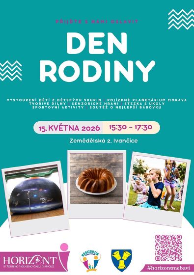 Plakát události Den rodiny na Horizontu 2026