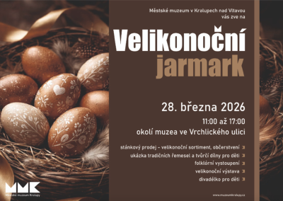 Plakát události Velikonoční jarmark v muzeu