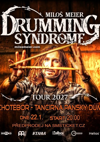 Plakát události Miloš Meier Drumming Syndrome