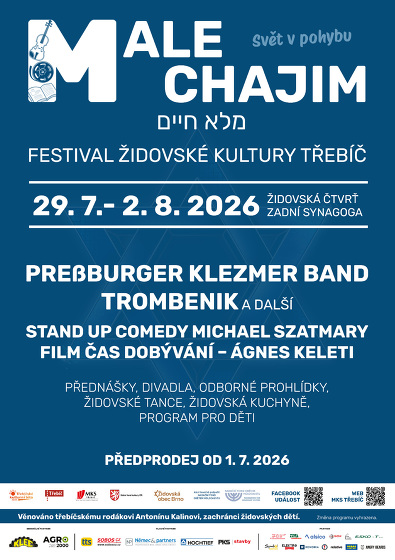 Plakát události Male Chajim