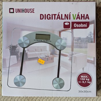 Digitální osobní váha Unihouse