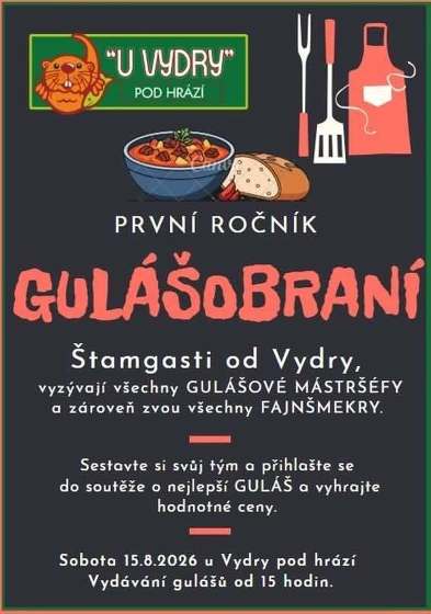 Plakát události První ročník Gulášobraní