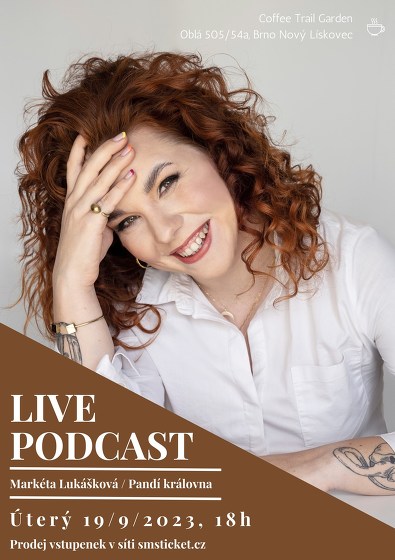 Plakát události Příběh, který se opravdu stal s Markétou Lukáškovou LIVE
