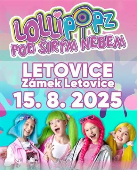 Plakát události Koncert Lollipopz v Letovicích