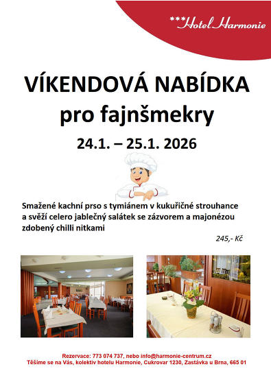 Plakát události Víkendovka pro fajnšmekry :)