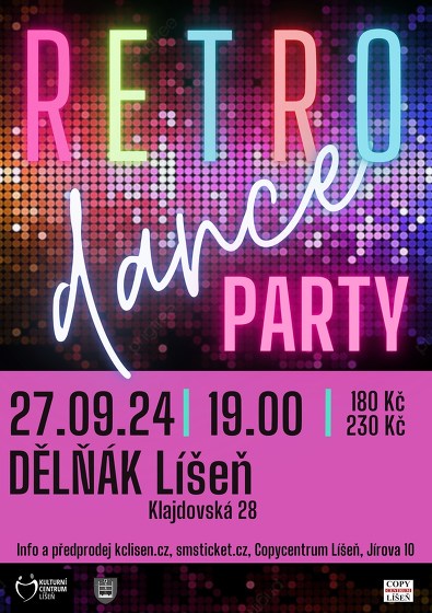 Plakát události Retro Dance Party