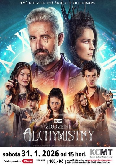 Plakát události Dětské kino: Zrození Alchymistky