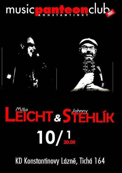 Plakát události Míša Leicht & Johnny Stehlík speciál