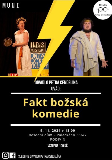 Plakát události Fakt božská komedie - moravská derniéra