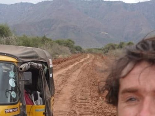 Plakát události Afrika s Tomíkem
