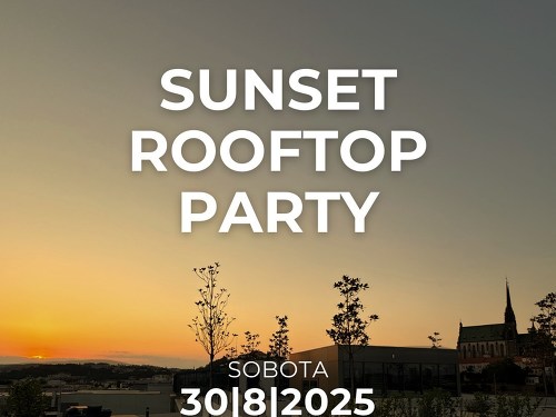 Plakát události Sunset Rooftop Party | Titanium Brno