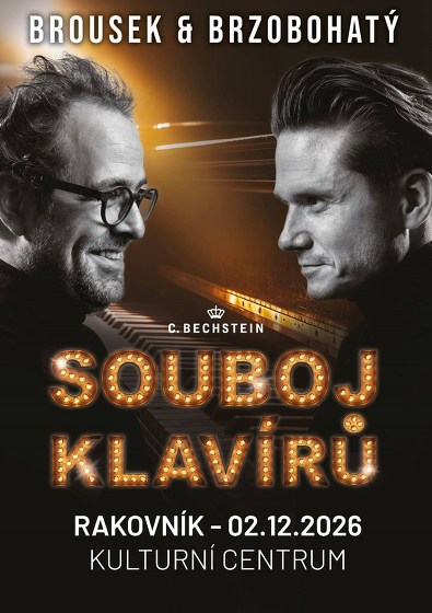 Plakát události Souboj Klavírů v Rakovníku