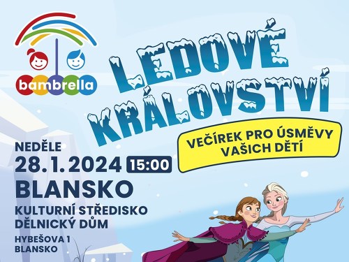 Plakát události Ledové království