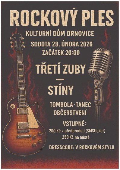Plakát události Rockový ples