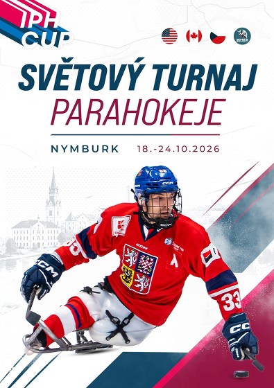 Plakát události Světový turnaj parahokeje - IPH Cup 2026