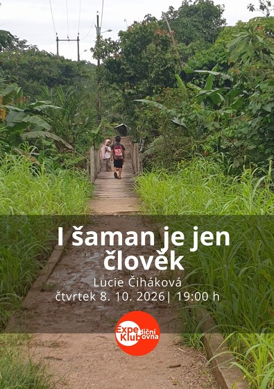 Plakát události I šaman je jen člověk