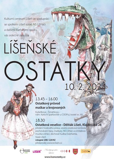 Plakát události Líšeňské ostatky 2024