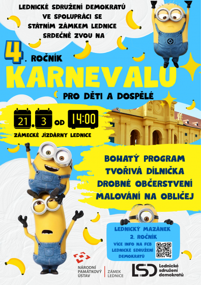 Plakát události Karneval na zámku Lednice