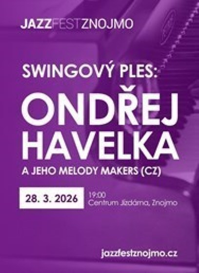 Plakát události Swingový ples: Ondřej Havelka a jeho Melody Makers (CZ)