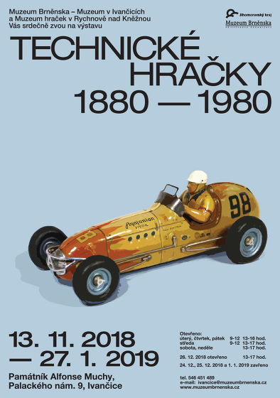 Plakát události Technické hračky 1880 - 1980