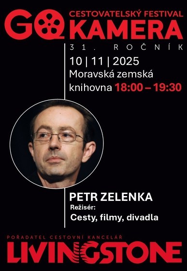 Plakát události GO KAMERA 2025 | Petr Zelenka