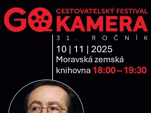 Plakát události GO KAMERA 2025 | Petr Zelenka